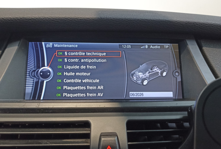 BMW X6 E71 Phase 2 xDrive40dA / 306 ch / Finition M Sport