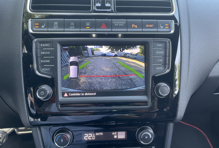 Volkswagen Polo GTI 1.8 192 / Entretien 100% Volkswagen / Mode Sport / Sièges Chauffants / CarPlay