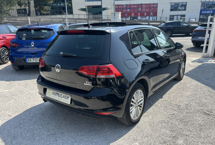 Volkswagen Golf VII 1.6 TDI 105 Ch CUP DSG7 5P * DISTRIBUTION NEUVE * TOIT OUVRANT * RADARS ARR / AV