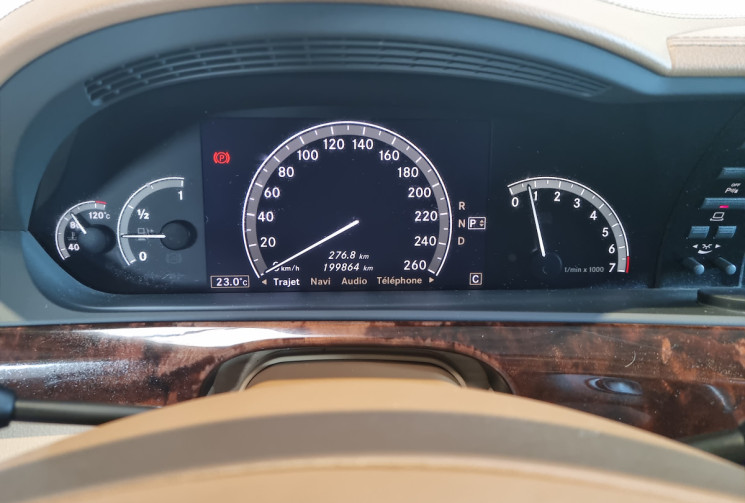 Mercedes CLASSE S 350 CDI Grand Edition 7G-Tronic / Suivi complet vidange de boîte effectuée.
