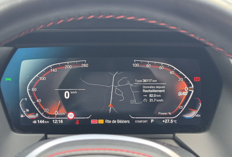 BMW Série 1 (F40) 128 Ti 265 ch M Sport / Toit ouvrant / Carplay / Camera / Cockpit / Hi-fi