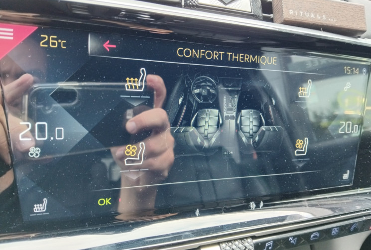 DS DS 7 Crossback GRAND CHIC 1.5 BLUE HDI 130 OPERA - Siège ventilé - SUIVI DS 