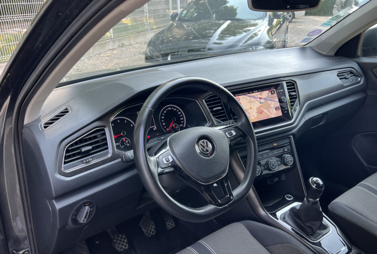 Volkswagen T-Roc 1.0 TSI 115 Lounge BVM6 / Véhicule Français / Caméra / GPS / 2ème Main