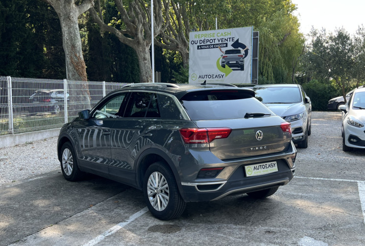 Volkswagen T-Roc 1.0 TSI 115 Lounge BVM6 / Véhicule Français / Caméra / GPS / 2ème Main