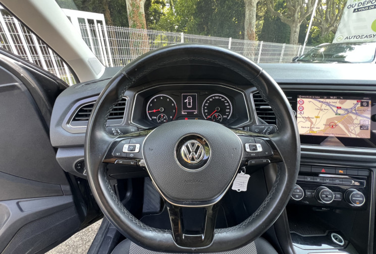 Volkswagen T-Roc 1.0 TSI 115 Lounge BVM6 / Véhicule Français / Caméra / GPS / 2ème Main