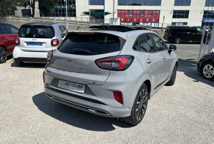 Ford Puma II 1.0 ECOBOOST 125 Ch MHEV ST-LINE VIGNALE DCT7 * TOIT OUVRANT * SUIVI FORD * CARPLAY