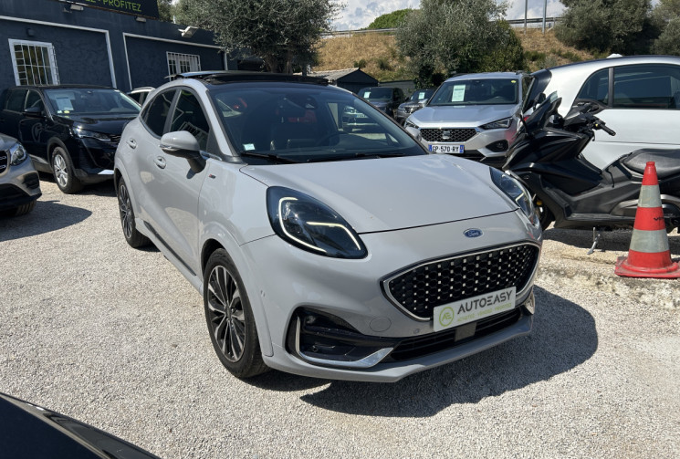Ford Puma II 1.0 ECOBOOST 125 Ch MHEV ST-LINE VIGNALE DCT7 * TOIT OUVRANT * SUIVI FORD * CARPLAY