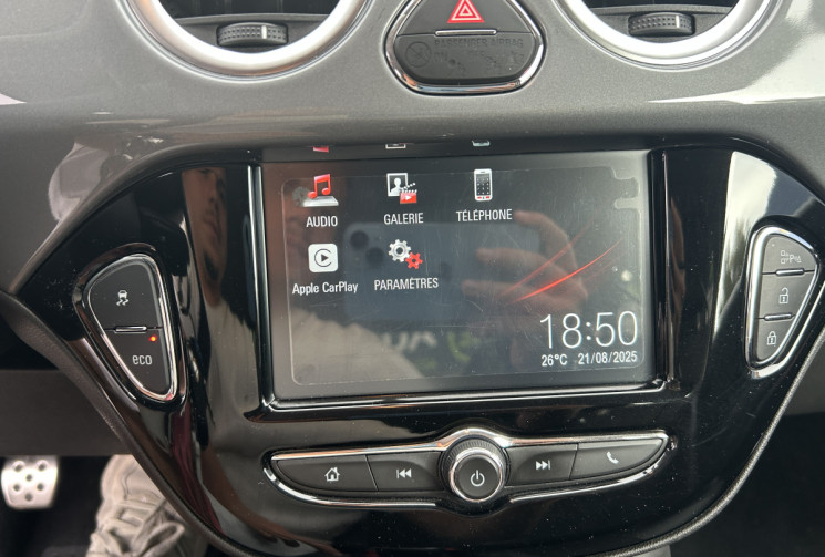 Opel Adam 1.4 TURBO 150 Ch S * CARPLAY * RADAR AV ARR * PACK SPORT