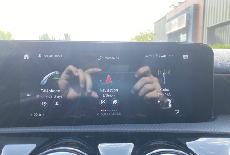 Mercedes Classe A 200 AMG LINE 7G-DCT 163 ch / CARPLAY