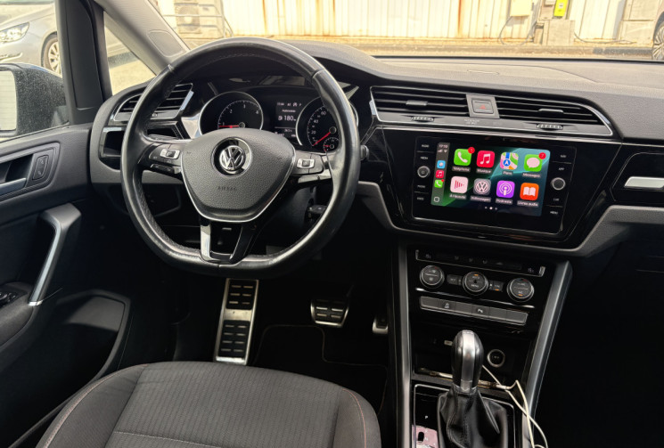 Volkswagen Touran SOUND 115 cv 1.6 TDI DSG7 * Carplay * Caméra * Attelage * Excellent état