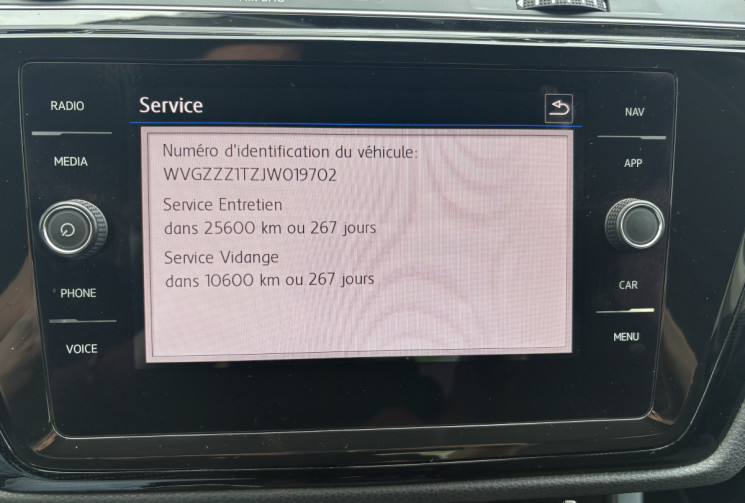 Volkswagen Touran 1.6 TDI 16V BlueMotion DSG7 115 cv Boîte auto