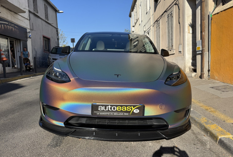 Tesla Model Y long range grande autonomie 514 cv dual motor option surboost origine France 2em main 
