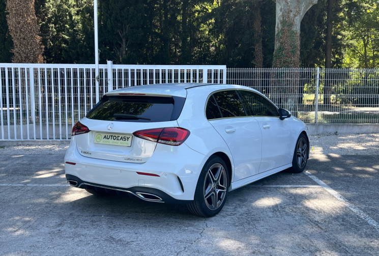 Mercedes Classe A 200 d 150 AMG Line 8G-DCT / Caméra / Blanc Nacré / Entretien à Jour