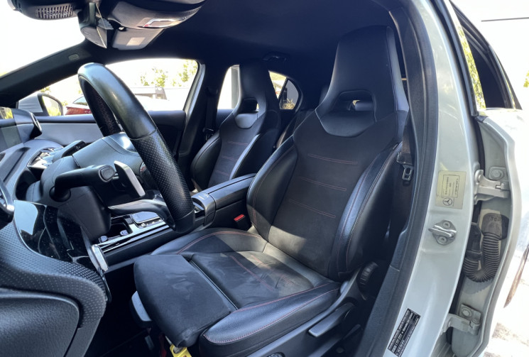 Mercedes Classe A 200 d 150 AMG Line 8G-DCT / Caméra / Blanc Nacré / Entretien à Jour
