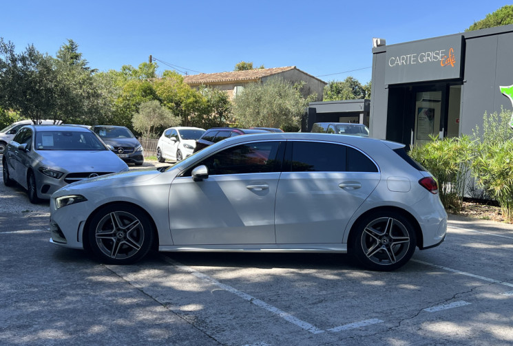 Mercedes Classe A 200 d 150 AMG Line 8G-DCT / Caméra / Blanc Nacré / Entretien à Jour