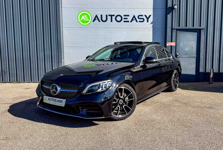 Mercedes Classe C  C200 AMG-Line 184 BVA Toit Ouvrant Burmester CAM360 Sièges à mém Suivi Mercedes