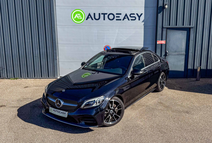 Mercedes Classe C  C200 AMG-Line 184 BVA Toit Ouvrant Burmester CAM360 Sièges à mém Suivi Mercedes