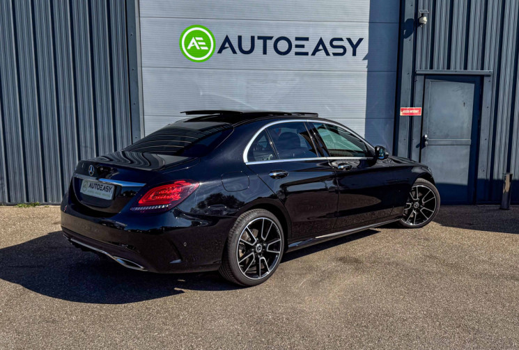 Mercedes Classe C  C200 AMG-Line 184 BVA Toit Ouvrant Burmester CAM360 Sièges à mém Suivi Mercedes