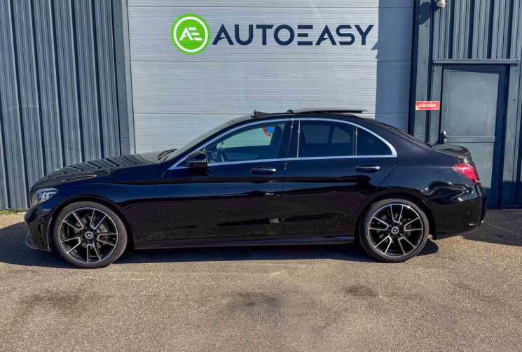 Mercedes Classe C  C200 AMG-Line 184 BVA Toit Ouvrant Burmester CAM360 Sièges à mém Suivi Mercedes