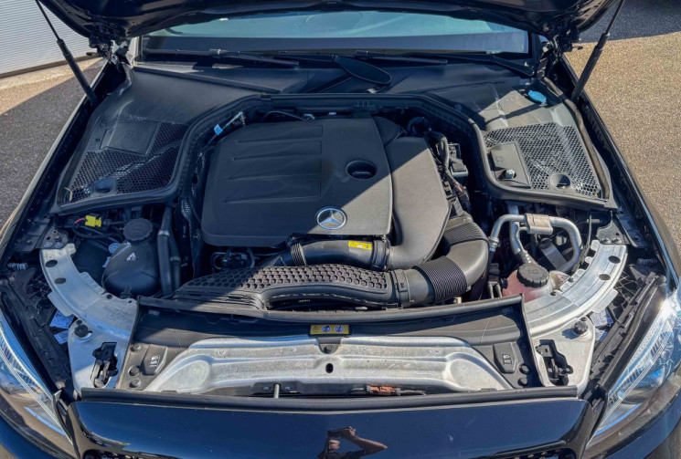 Mercedes Classe C  C200 AMG-Line 184 BVA Toit Ouvr Burmester CAM360 MultiBeam Mémoire Suivi Mercedes