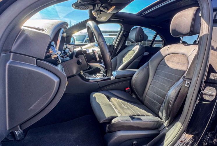 Mercedes Classe C  C200 AMG-Line 184 BVA Toit Ouvr Burmester CAM360 MultiBeam Mémoire Suivi Mercedes