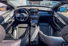 Mercedes Classe C  C200 AMG-Line 184 BVA Toit Ouvr Burmester CAM360 MultiBeam Mémoire Suivi Mercedes