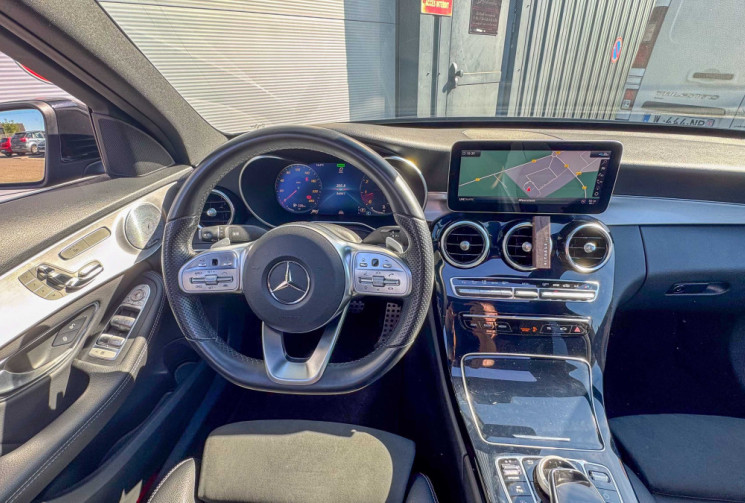 Mercedes Classe C  C200 AMG-Line 184 BVA Toit Ouvrant Burmester CAM360 Sièges à mém Suivi Mercedes