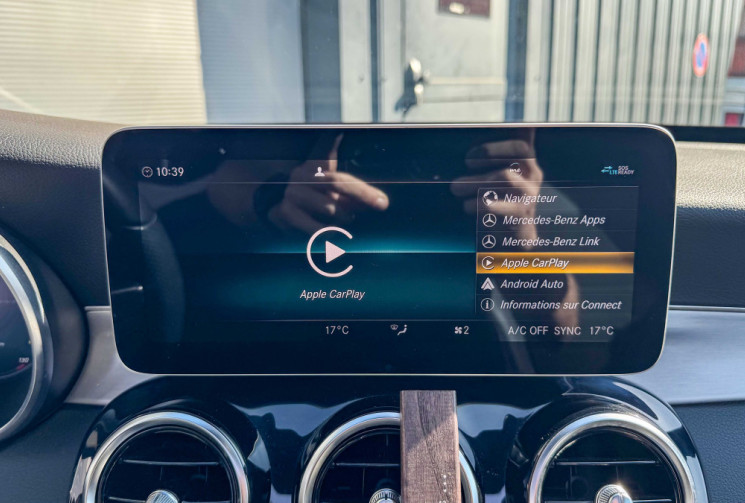 Mercedes Classe C  C200 AMG-Line 184 BVA Toit Ouvr Burmester CAM360 MultiBeam Mémoire Suivi Mercedes