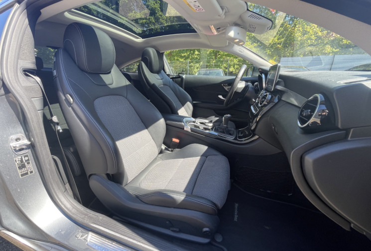 Mercedes CLASSE C COUPE 200 184 ch/Toit Ouvrant/Sono Burmester/Affichage Tête Haute/Entret. Mercedes