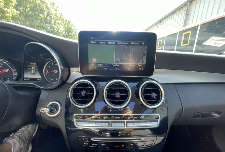 Mercedes CLASSE C COUPE 200 184 ch/Toit Ouvrant/Sono Burmester/Affichage Tête Haute/Entret. Mercedes