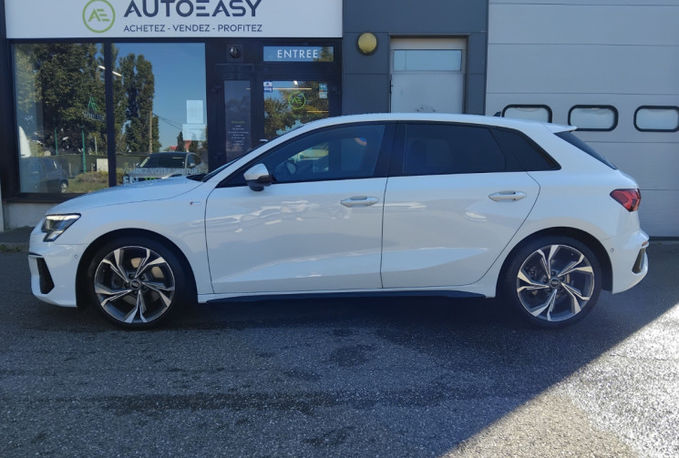 Audi A3 SPORTBACK  IV 35 TDI 150 S LINE S Tronic 7 - Suivi Audi - Première Main - Bang & Olufsen