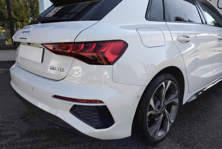Audi A3 SPORTBACK  IV 35 TDI 150 S LINE S Tronic 7 - Suivi Audi - Première Main - Bang & Olufsen