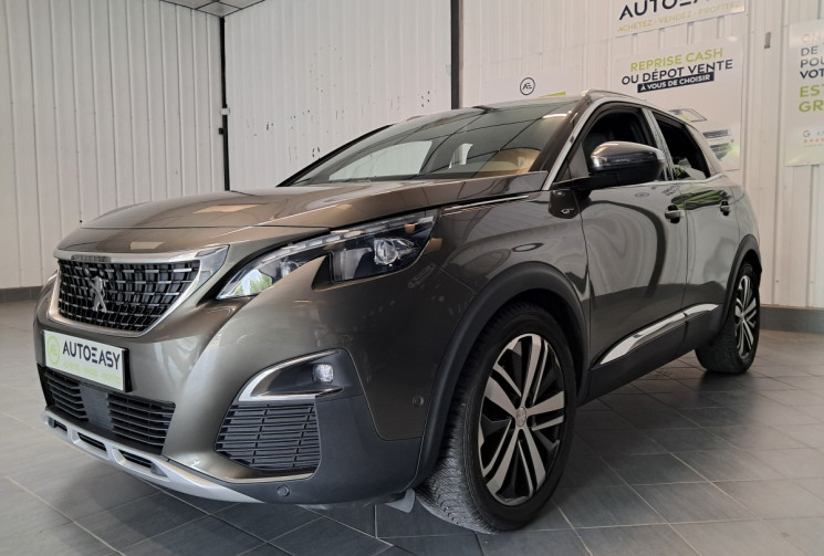 Peugeot 3008 2.0 BLUEHDI 180 GT S&S EAT6 - TBE - CAM 360 HIFI FOCAL - ENTR DISTRI OK - GARANTIE 