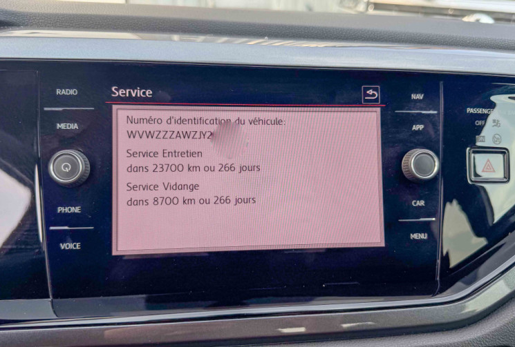 Volkswagen Polo GTI 2.0 TSI 200 DSG 5P CarPlay Camera suivi complet
