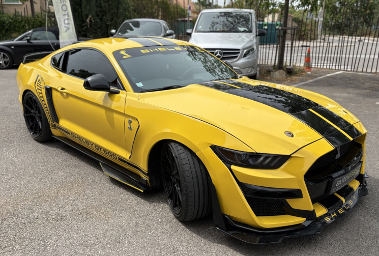 Ford MUSTANG GT 500 Look kit Shelby V8 5.0 450cv / Flexfuel e85 / RARE / Parfait état /