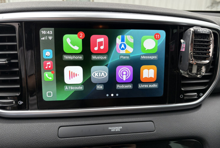 Kia Sportage Black Edition 136 cv 1.6 CRDi Eco-Dynamics+ 4x2 * Carplay * Caméra * Attelage