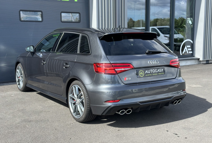 Audi S3 SPORTBACK 2.0 TFSi S-Tronic7 300 cv - CARPLAY - SIEGES CHAUFFANTS