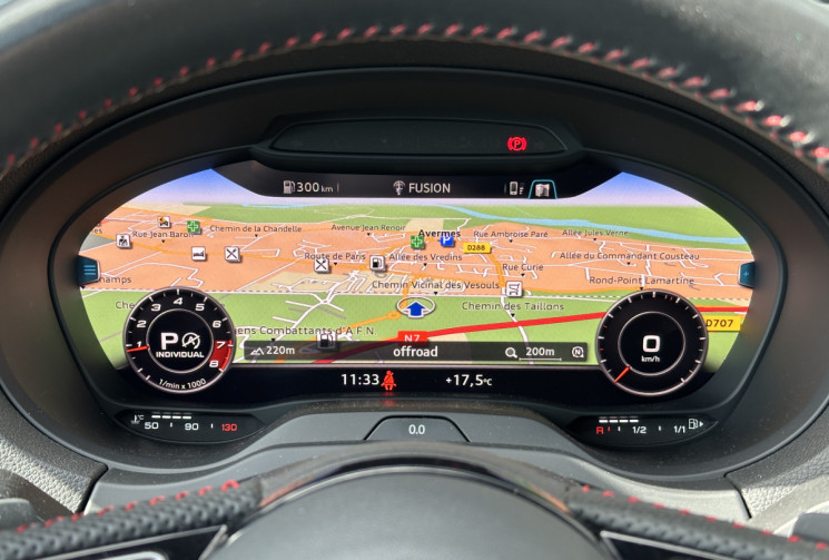 Audi S3 SPORTBACK 2.0 TFSi S-Tronic7 300 cv - CARPLAY - SIEGES CHAUFFANTS