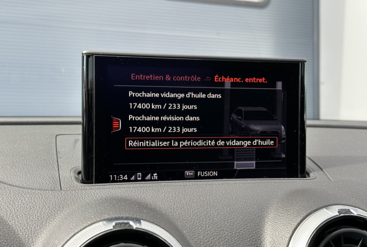 Audi S3 SPORTBACK 2.0 TFSi S-Tronic7 300 cv - CARPLAY - SIEGES CHAUFFANTS