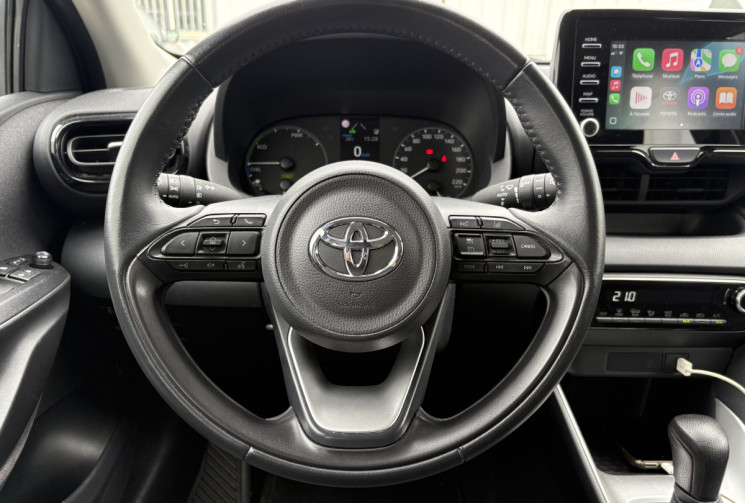 Toyota Yaris 116 cv Dynamic 1.5 VVTI Hybrid E-CVT * Carplay * Caméra * Led * Capteurs Angles Morts