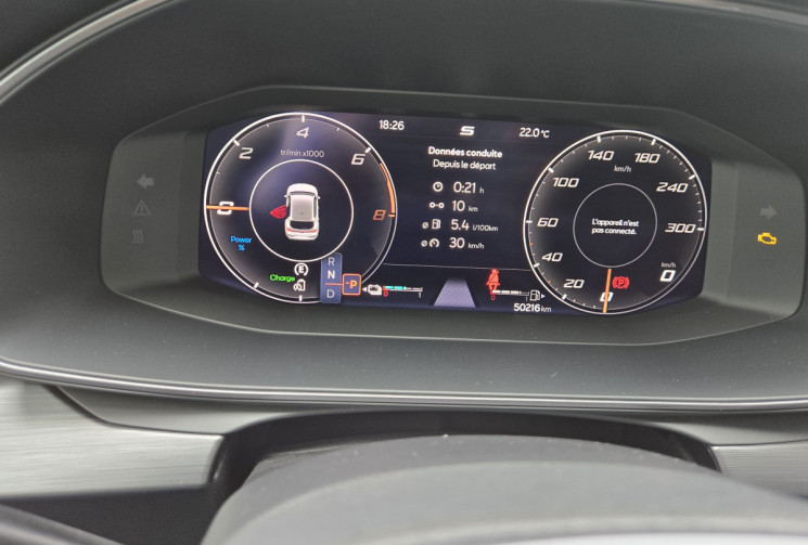 CUPRA Leon HYBRID VZ1.4 TSI 245 cv * état neuf * carplay * pack connectivité * volant chauffant *   