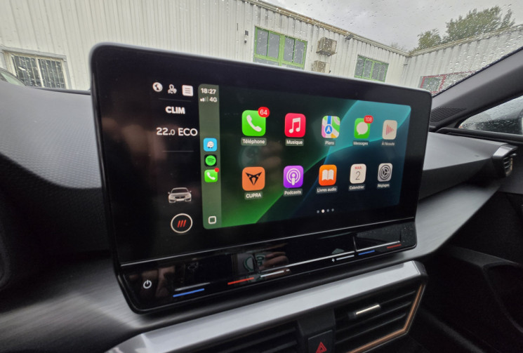 CUPRA Leon HYBRID VZ1.4 TSI 245 cv * état neuf * carplay * pack connectivité * volant chauffant *   