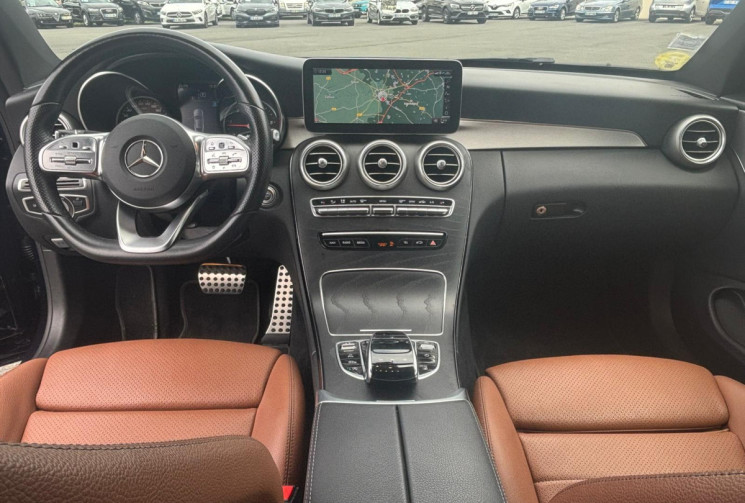 Mercedes Classe C Coupé 220 CDi 2.0 194 PACK AMG / CAR PLAY / FULL ENTRETIEN MERCEDES / GARANTIE 