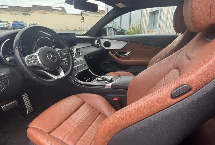 Mercedes Classe C Coupé 220 CDi 2.0 194 PACK AMG / CAR PLAY / FULL ENTRETIEN MERCEDES / GARANTIE 