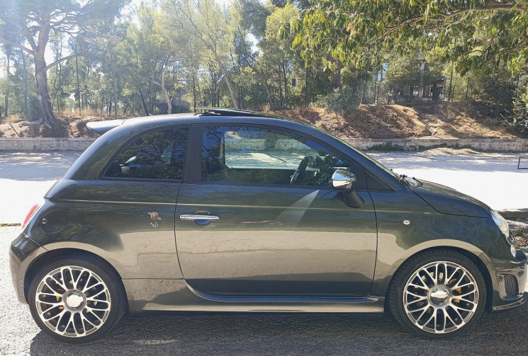 Abarth 500 595 - 1.4 Turbo 160 ch - Turismo - BVA - Cuir - Entretien à jour