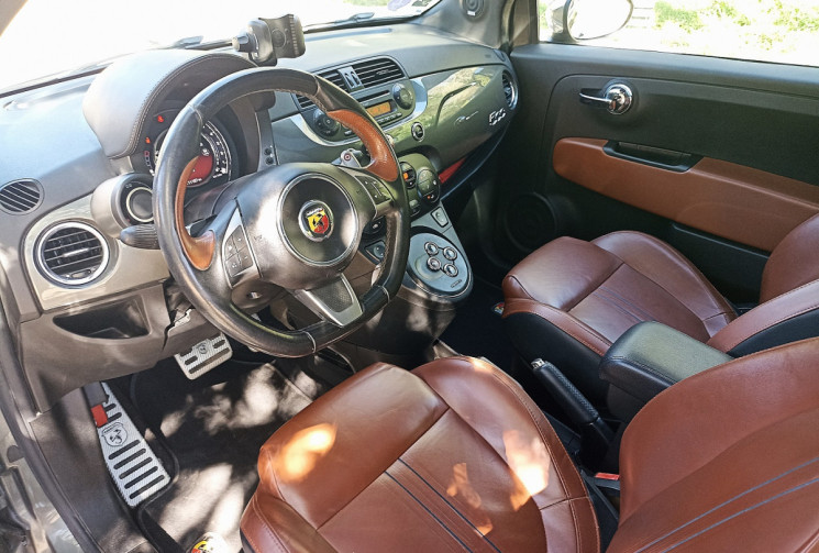 Abarth 500 595 - 1.4 Turbo 160 ch - Turismo - BVA - Cuir - Entretien à jour
