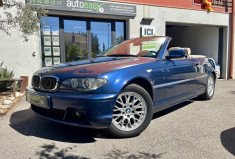 BMW Série 3 320 CI E46 2.2 170CH CABRIOLET / SIEGES CUIR SPORT CHAUFFANTS ELECTRIQUES / PHARES AUTO