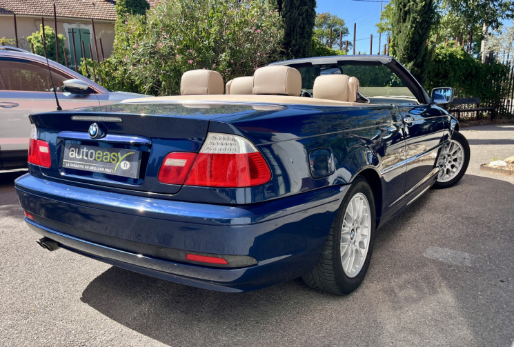 BMW Série 3 320 CI E46 2.2 170CH CABRIOLET / SIEGES CUIR SPORT CHAUFFANTS ELECTRIQUES / PHARES AUTO