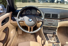 BMW Série 3 320 CI E46 2.2 170CH CABRIOLET / SIEGES CUIR SPORT CHAUFFANTS ELECTRIQUES / PHARES AUTO