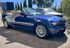 BMW Série 3 320 CI E46 2.2 170CH CABRIOLET / SIEGES CUIR SPORT CHAUFFANTS ELECTRIQUES / PHARES AUTO